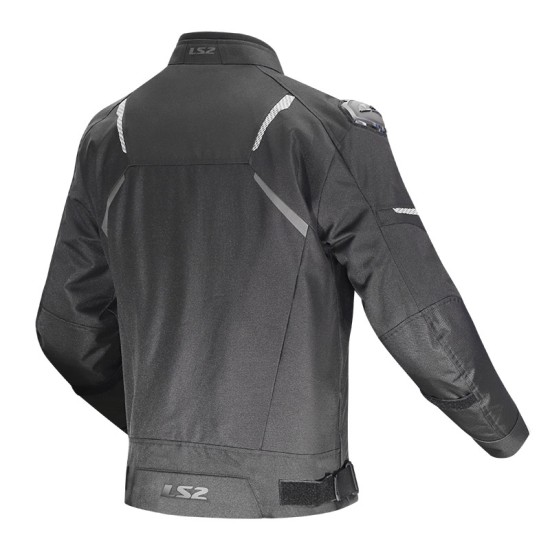 Chaqueta LS2 ZOOM BLACK - Ropamotorista.com - Distribuidor Oficial LS2 en España y Portugal