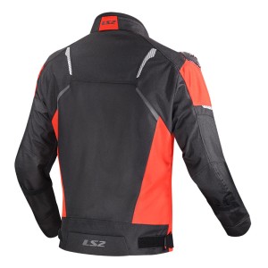 Chaqueta LS2 ZOOM BLACK-RED - Ropamotorista.com - Distribuidor Oficial LS2 en España y Portugal