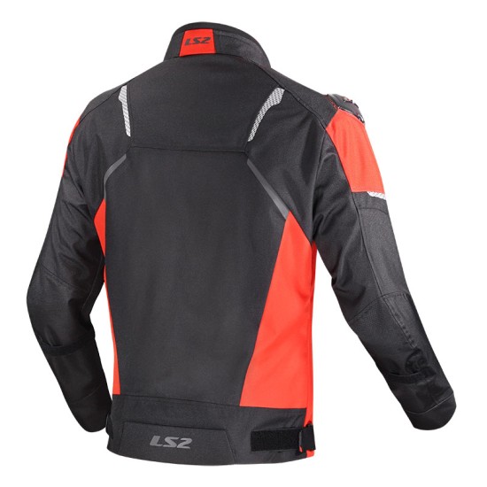 Chaqueta LS2 ZOOM BLACK-RED - Ropamotorista.com - Distribuidor Oficial LS2 en España y Portugal