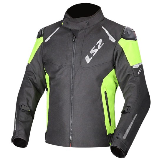 Chaqueta LS2 ZOOM BLACK-YELLOW - Ropamotorista.com - Distribuidor Oficial LS2 en España y Portugal