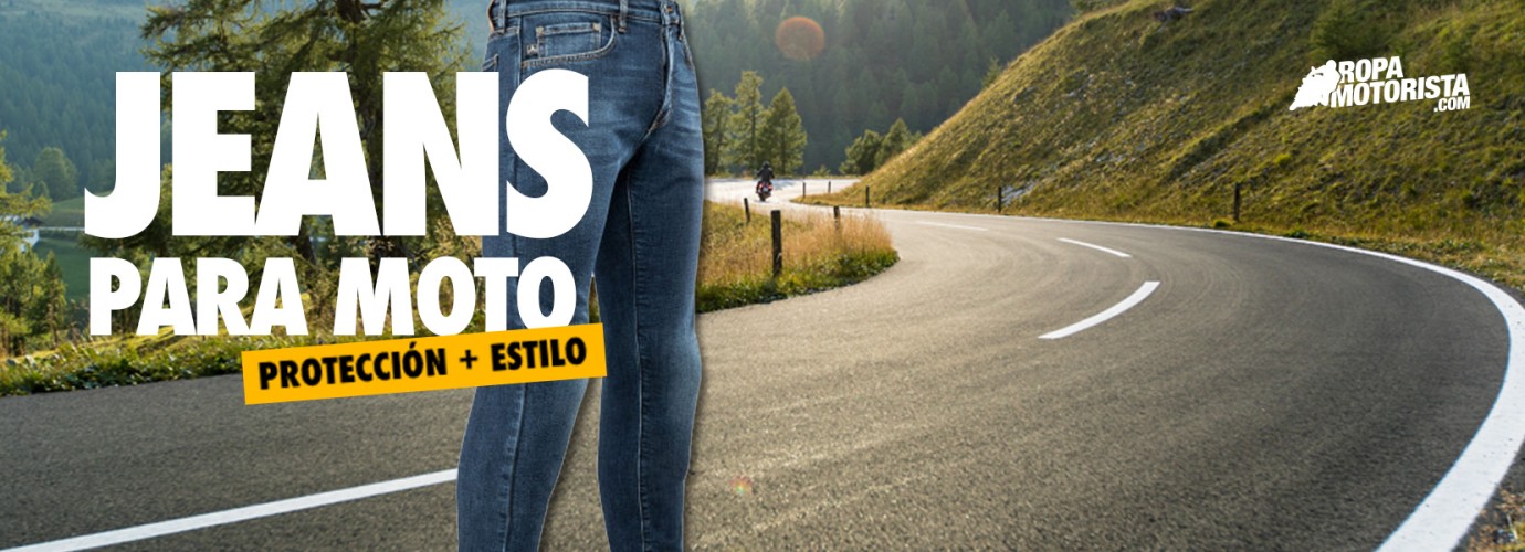 Pantalones Jeans, vaqueros, tejanos para moto